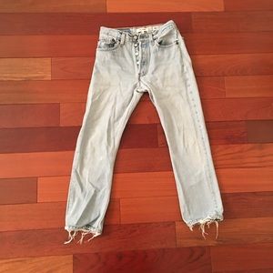 re/done high rise crop